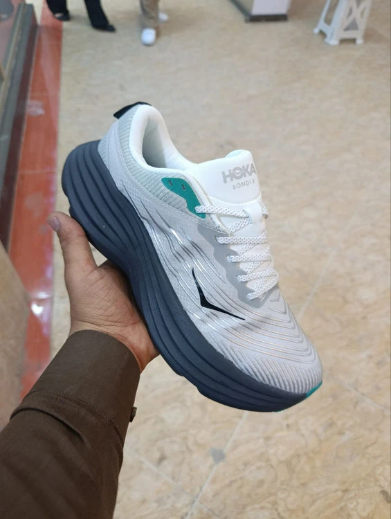 کتونی هوکا مدل باندی ۸ تی‌اس | Hoka Bondi 8 TS | سایز ۴۰تا۴۵ | ساخت ویتنام | کیفیت مستر