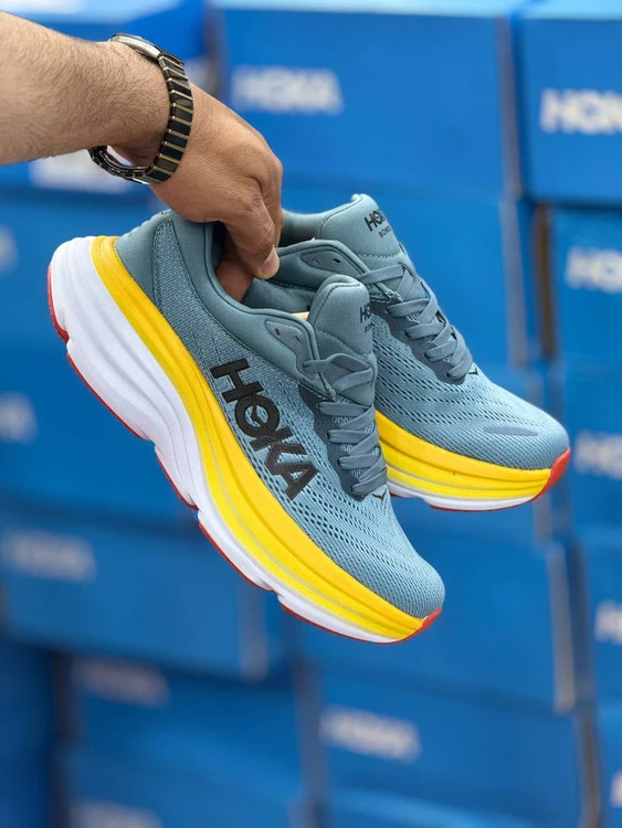 کتونی هوکا مدل باندی ۸ | Hoka Bondi 8 | سایز 38تا۴۵ | ساخت ویتنام | کیفیت مستر