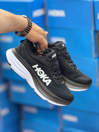 کتونی هوکا مدل باندی ۸ | Hoka Bondi 8 | سایز 38تا۴۵ | ساخت ویتنام | کیفیت مستر