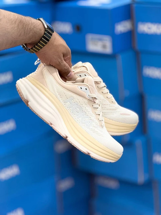 کتونی هوکا مدل باندی ۸ | Hoka Bondi 8 | سایز 38تا۴۵ | ساخت ویتنام | کیفیت مستر