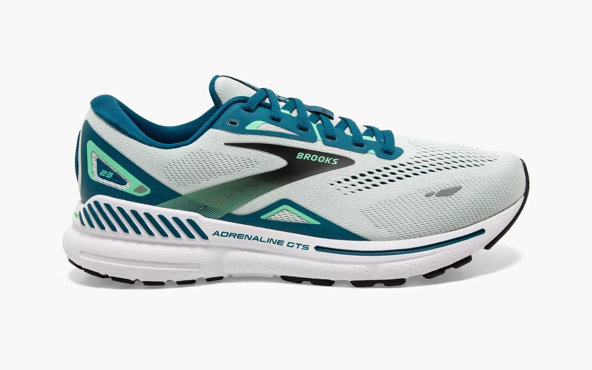 کتونی بروکس مدل آدرنالین جی‌تی‌اس ۲۳ | Brooks Adrenaline GTS 23 | سایز ۴4 | ساخت ویتنام | کیفیت مستر
